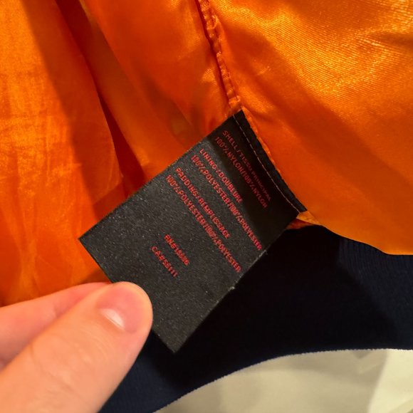 Schott NYC West Pacific Bomber Jacket Medium M South Korea USA Souvenir Flight - Picture 11 of 14